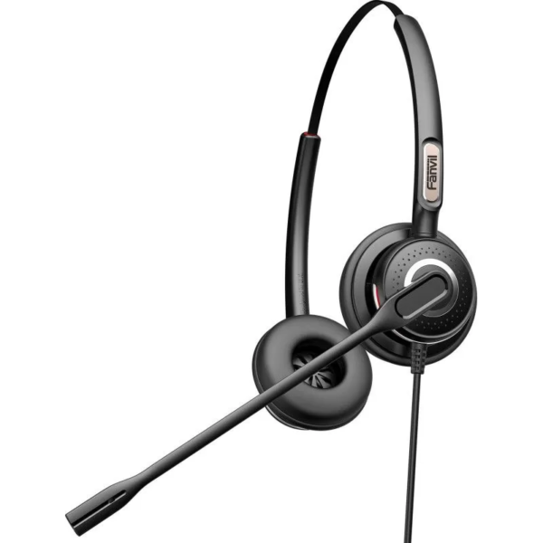 Diadema Fanvil HT202 Binaural RJ9 con Cancelación de Ruido