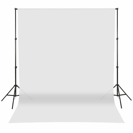 Kit Telón Fotográfico 1.6x2m Silver con Soporte Pro