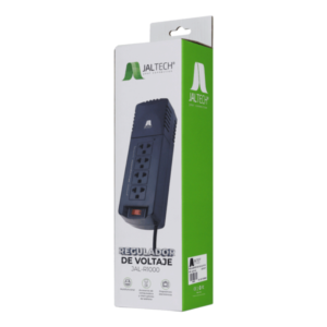 Regulador de Voltaje Jaltech R1000 800VA 4 Tomas AVR