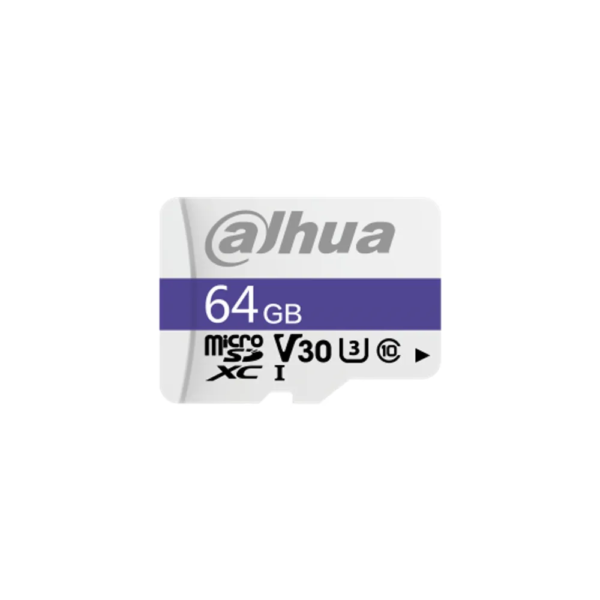 MicroSD Dahua 64GB C10 U3 V30 Resistente y Rápida