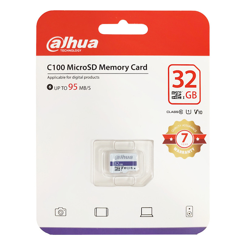 Memoria MicroSD Dahua 32GB UHS-I Clase 10 – Alta Compatibilidad
