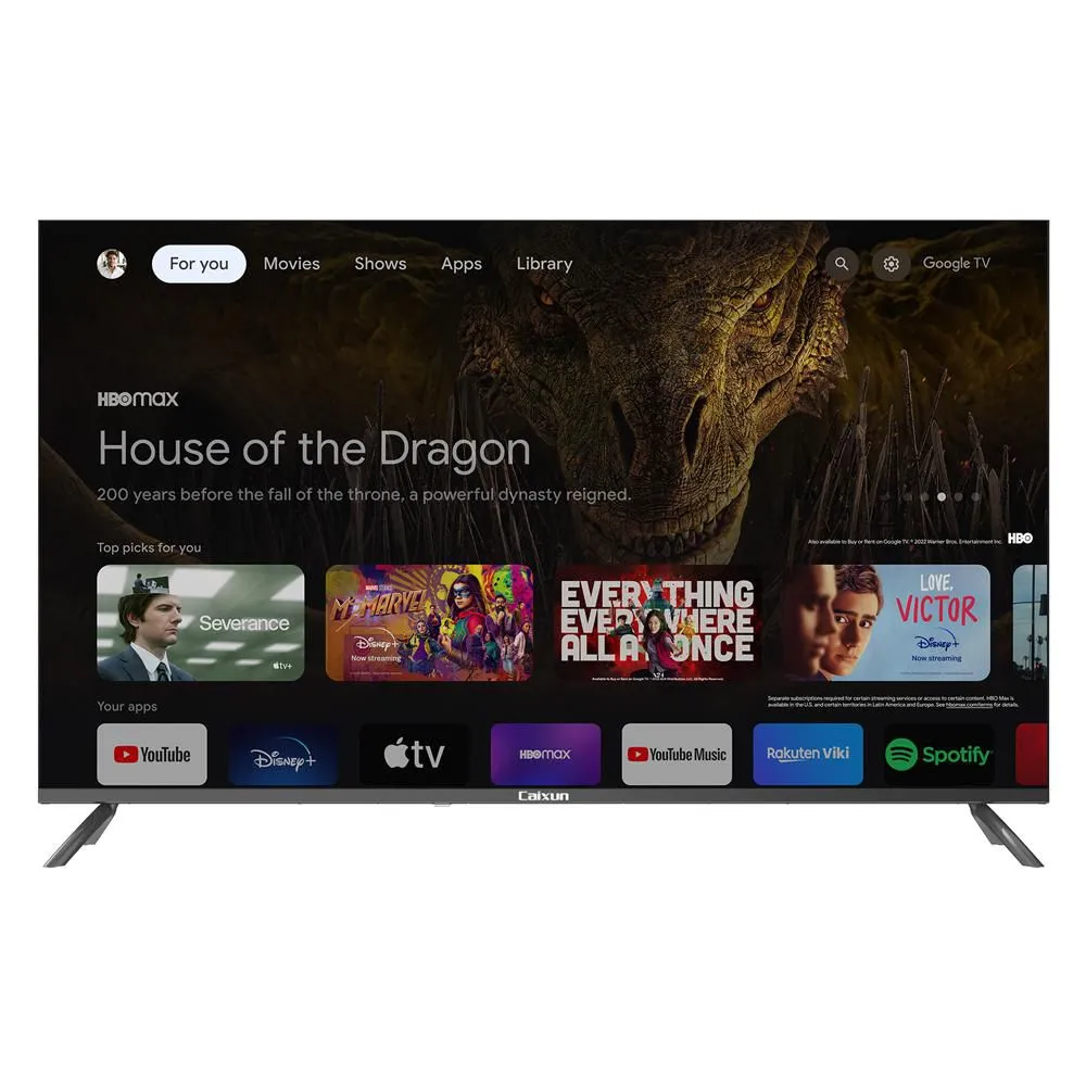 TELEVISOR CAIXUN C50VAUG LED ULTRA HD DE 50″ SMART TV 4K