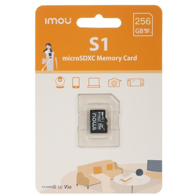 Memoria MicroSD Imou 256GB Clase 10 U3 V30 para Videovigilancia