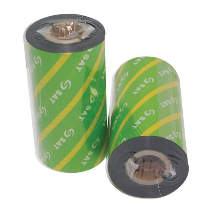 Cinta de Resina 110mm x 74m Negra para Impresoras Térmicas