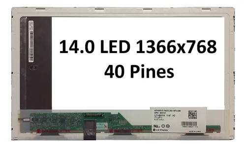 Pantalla Acer HT140WXB‑501 14″ WXGA LED 40 pines