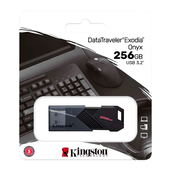 Memoria USB Kingston 256GB 3.2 Gen1 Exodia M Alta Velocidad