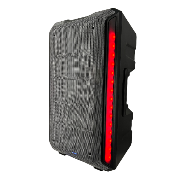 Cabina activa Bluetooth JP-6615A 15″ 2000 W con LEDs