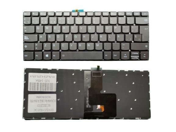 Teclado Lenovo V320‑14ISK portátil con botón encendido