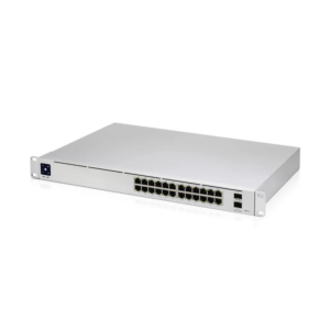 Switch UniFi USW-24-POE 24 Puertos Gigabit PoE+ 95W Capa 2