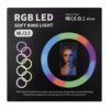 Aro de Luz LED RGB 33 cm con Trípode 2.1 m y Control LED