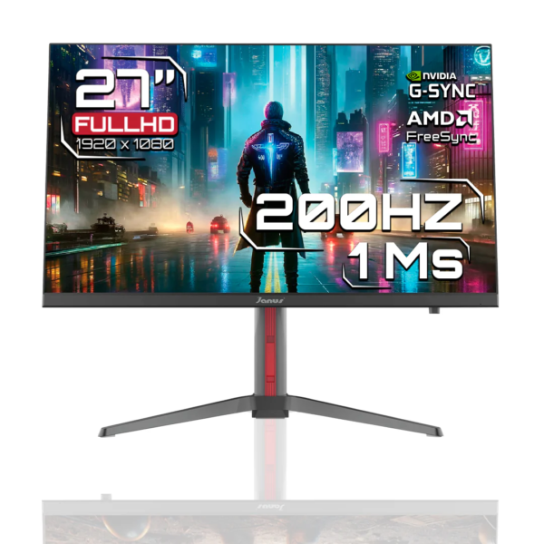 Monitor Gamer Janus 27″ IPS 200 Hz FHD 1 ms Freesync RGB