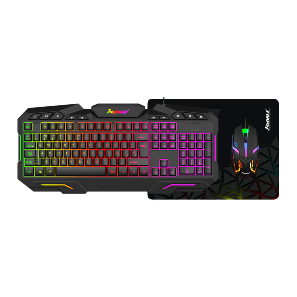 Combo Teclado + Mouse Gamer Janus Xtreme Prime USB