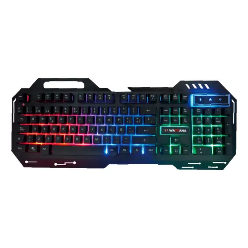Teclado Gamer Wattana WT‑G808 USB RGB Retroiluminado