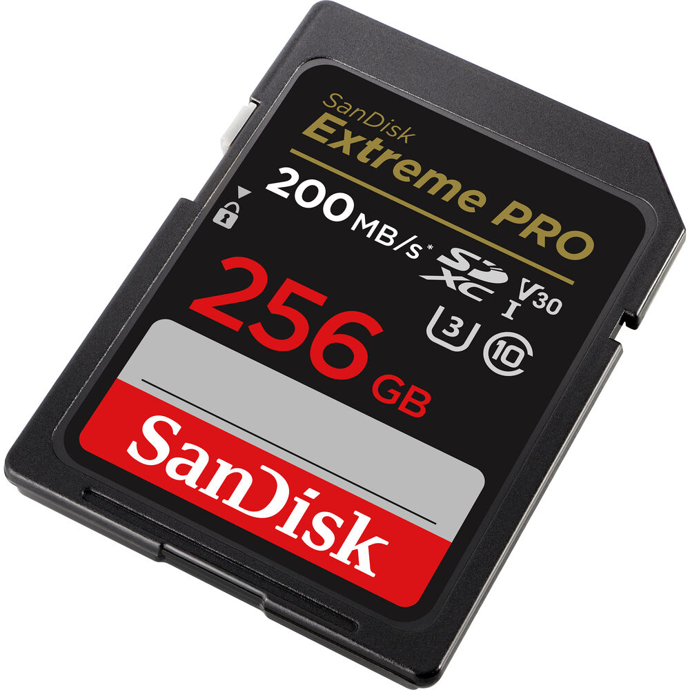 MEMORIA SD SANDISK EXTREME PRO 200MBPS SDSDXXD-256G-GN4IN 256GB