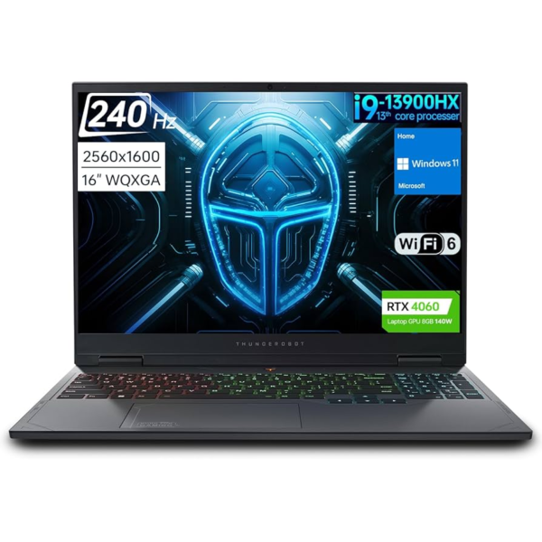 Portátil Gamer Thunderobot R16 i9 RTX4060 16GB SSD 1TB 16" FHD W11 Pro