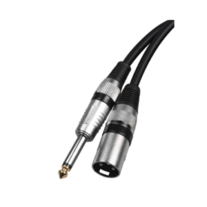 Cable Micrófono 1M Jack 6.3mm XLR SMXJ210L1
