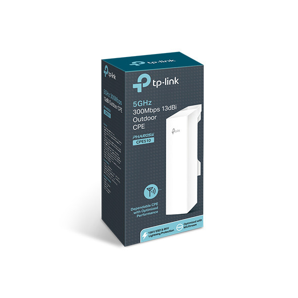 CPE TP-Link CPE510 Exterior 13dBi 5GHz 300Mbps Largo Alcance