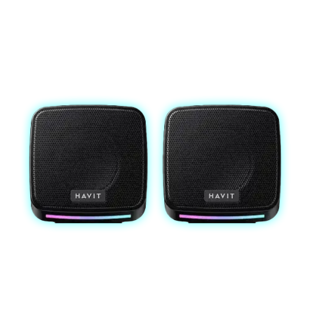 Parlante USB Havit SK764 | 6 W RMS Iluminación RGB