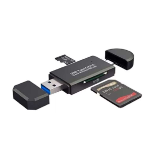 Lector SD/MicroSD Kakusiga KSC‑1412 | USB‑C + Lightning