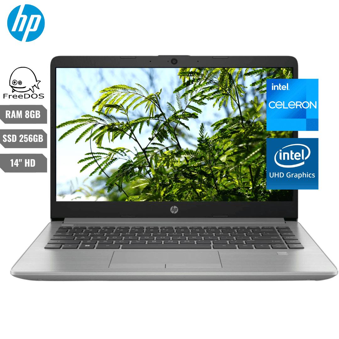 Portátil HP 240 G9 Celeron N4500 8 GB/256 GB SSD Linux