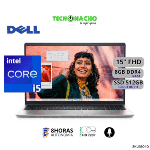 Portátil Dell Inspiron 15 3530 i5 8GB SSD 512GB Full HD 15.6"