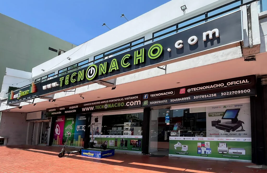 Tienda física de Tecnonacho