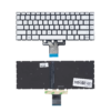 Teclado HP 14-BS Español Iluminado Plateado Repuesto Pro