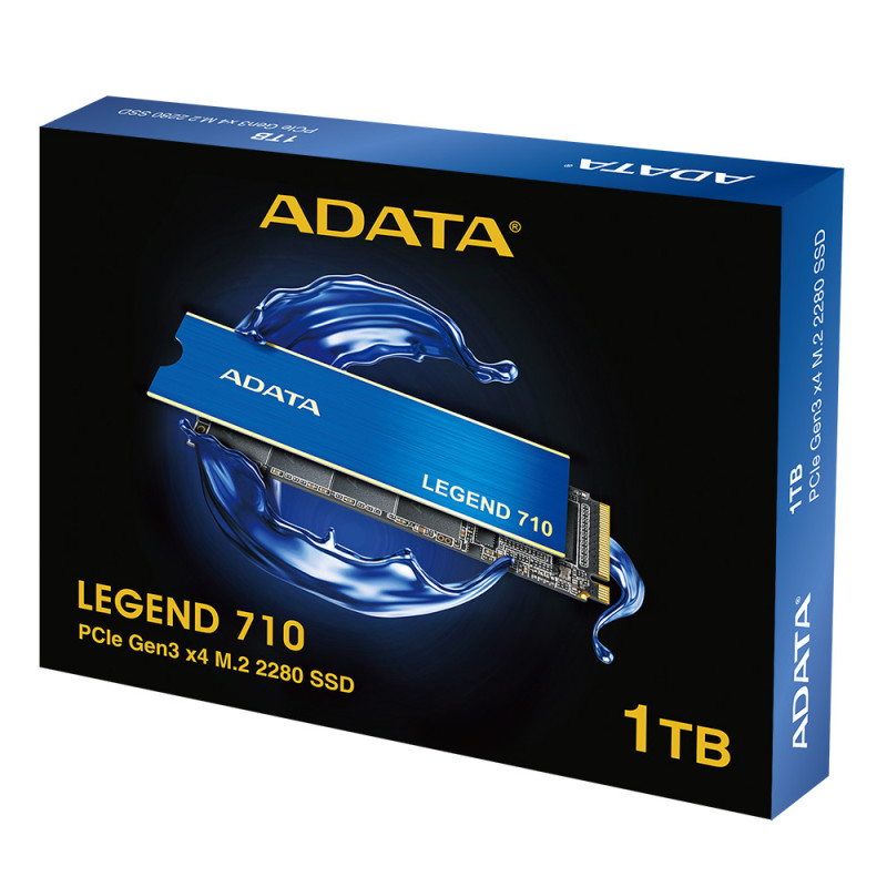 Disco SSD ADATA LEGEND 710 1TB M.2 PCIe 3.0 NVMe Alto Rendimiento