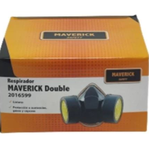 Respirador media cara Maverick Double 2016531 con doble filtro