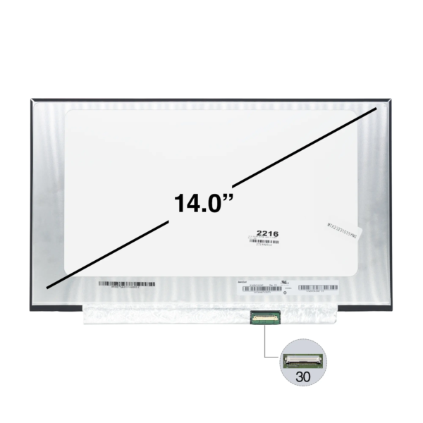 Pantalla portátil 14″ LED Full HD 30 pines – Ref 5574