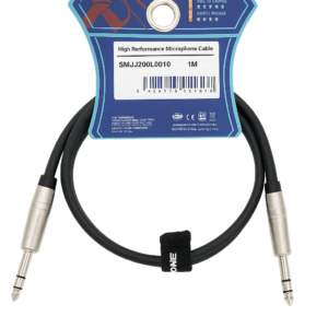 Cable de Audio Roxtone SMJJ200L0010 – Plug 6.3mm Estéreo (1 Metro)