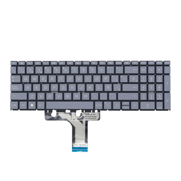 Teclado HP 15-EH gris plata español OEM KHP-213