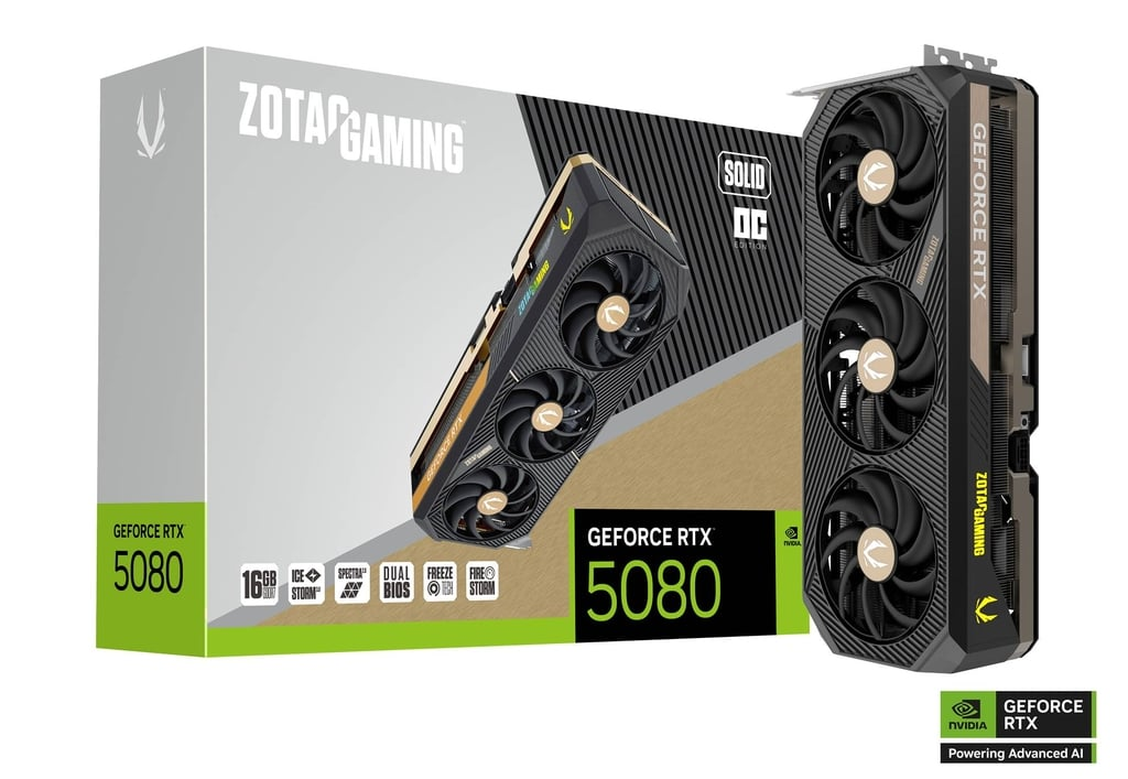 Tarjeta de Video NVIDIA GeForce RTX 5080 16GB GDDR7