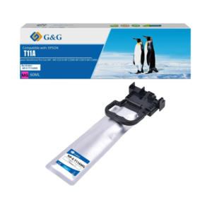 Cartucho de Tinta Compatible G&G Epson T11A Magenta 60ml