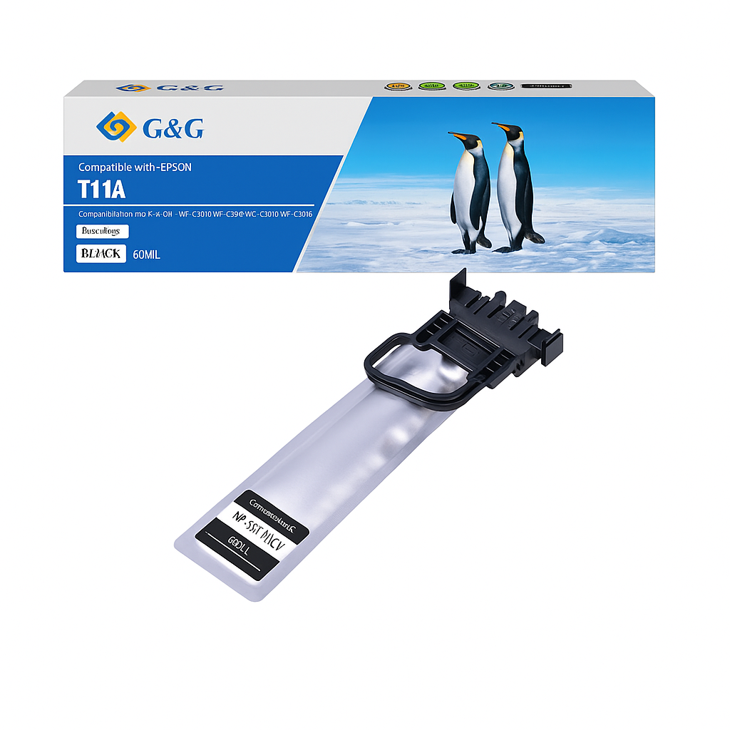 Cartucho de Tinta G&G Compatible con Epson T11B Negro 180ml