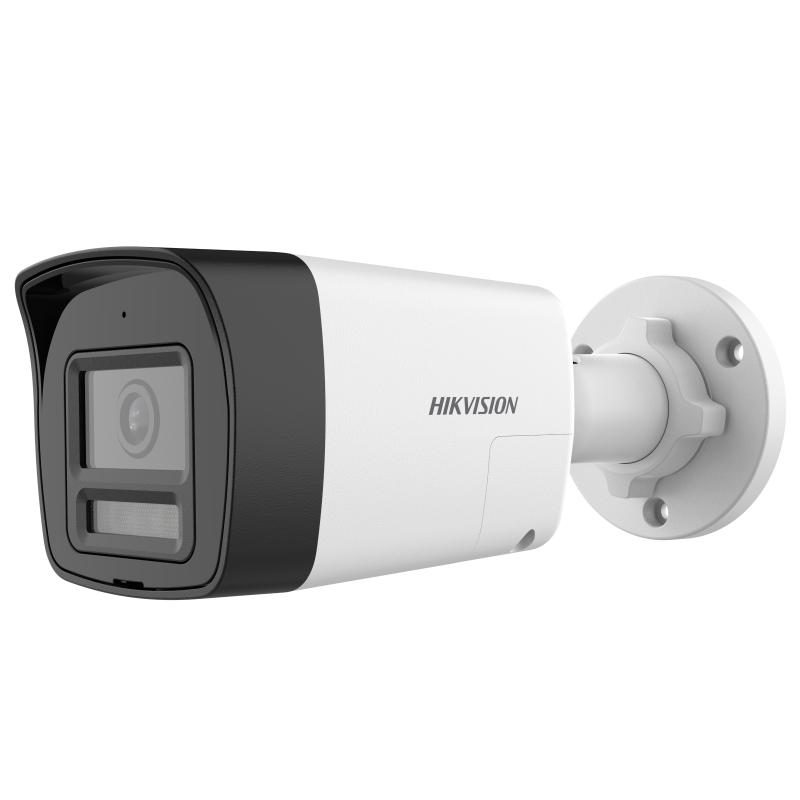 Cámara de Seguridad Bala Hikvision DS-2CE16K0T-LXTS 3K Audio + Sirena