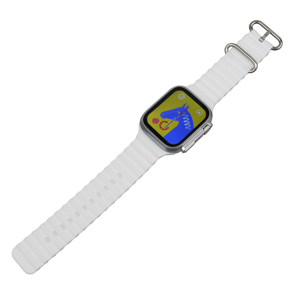 Smart Watch Jaltech WATCH8 2.01″ Blanco IP67 NFC 128 GB