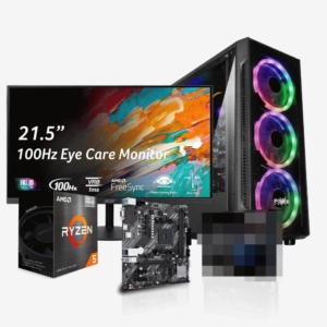 Computador Gamer Power Group R56162SK0N Ryzen 5 5600GT 16GB 512GB + RTX 5050 + Monitor + Teclado y Mouse