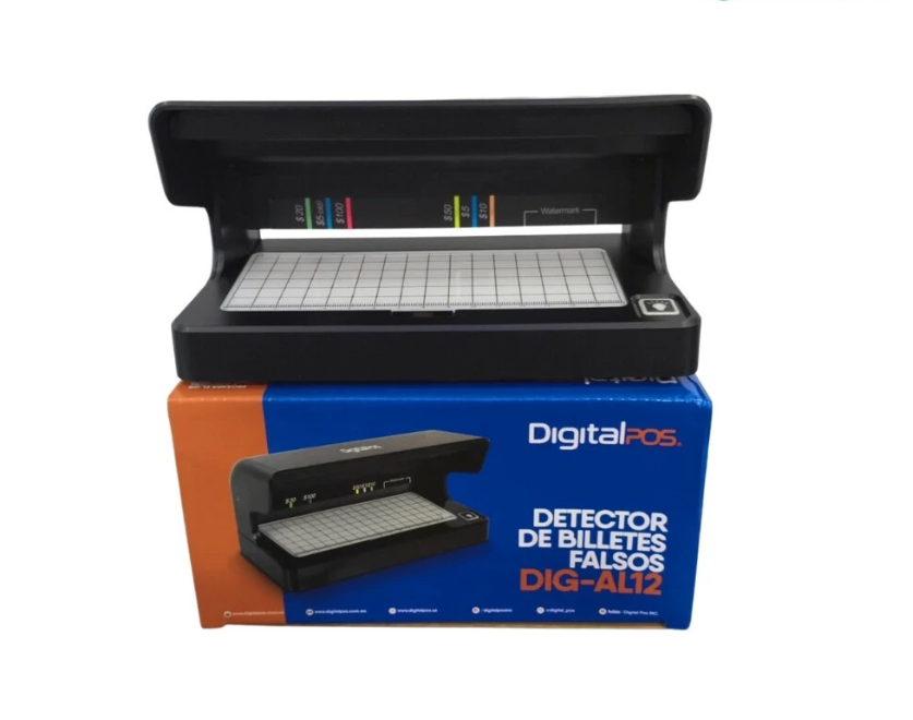 DETECTOR DE BILLETES FALSOS DIGITAL POS DIG-AL12