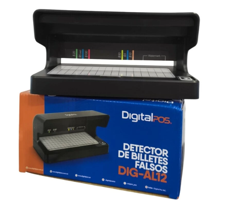 DETECTOR DE BILLETES FALSOS DIGITAL POS DIG-AL12