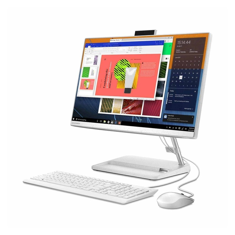 TODO EN UNO LENOVO IDEACENTRE AIO 3 22ADA6 AMD RYZEN 3 3250U 8GB 256GB 21.5″ LICENCIA WINDOWS 11 SINGLE LANGUAGE blanco