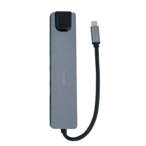 Hub 7en1 Tipo C Startec ST-HU-70 HDMI+RJ45+USB3 Alta Velocidad