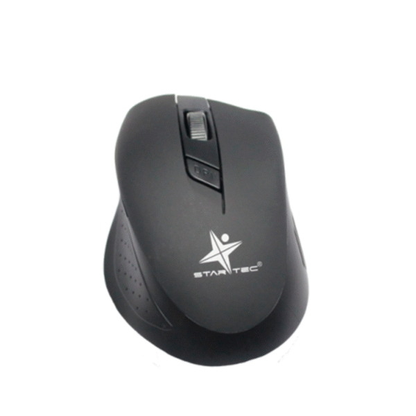 Mouse Inalámbrico Startec ST-MO-91 USB Negro Precisión Pro