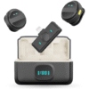 Micrófono M9 Pro Inalámbrico iPhone / USB‑C Negro
