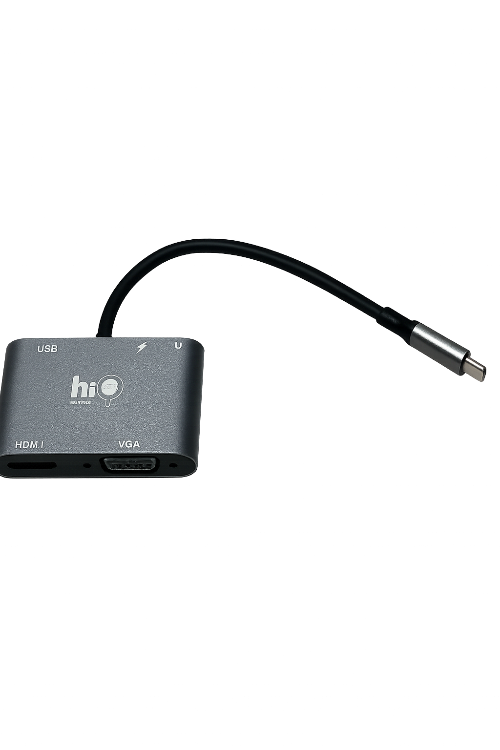 Hub USB-C 5 en 1 HKH51 HDMI VGA USB 3.0 PD Audio 3.5mm