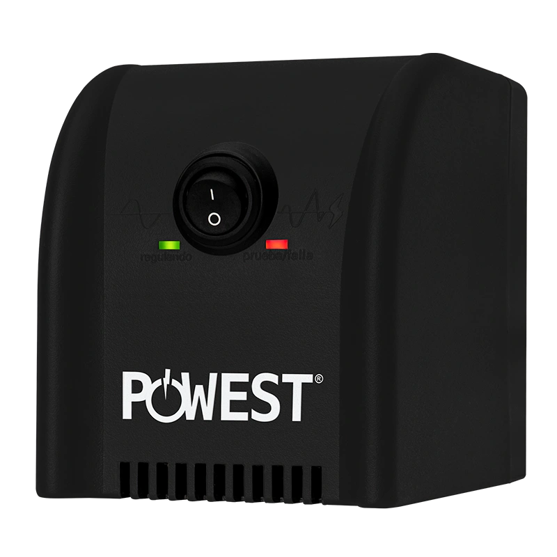 REGULADOR DE VOLTAJE POWEST NICOMAR 120VAC 10A 60HZ 2200VA 1210W IP 20 CLASE I