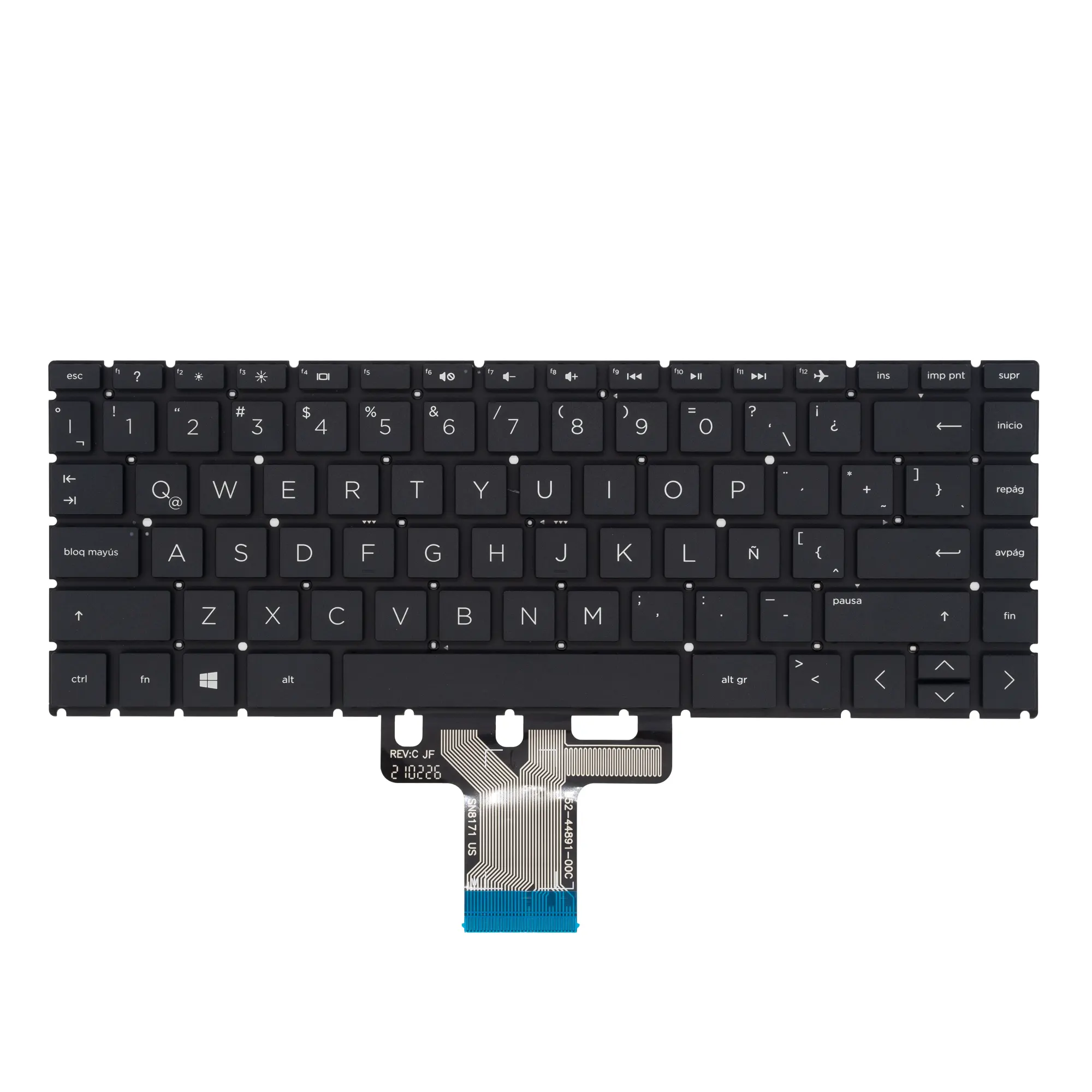 Teclado Repuesto HP 14‑DA / 14‑CD Español