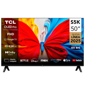 Televisor TCL 50S5K 50″ QLED FHD Smart TV Google TV Dolby Audio Televisor TCL 50S5K 50″ QLED FHD Smart TV Google TV Dolby Audio