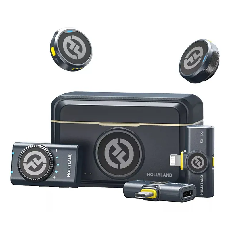 Micrófono inalámbrico Hollyland LARK M2 Combo 48 kHz/24‑bit