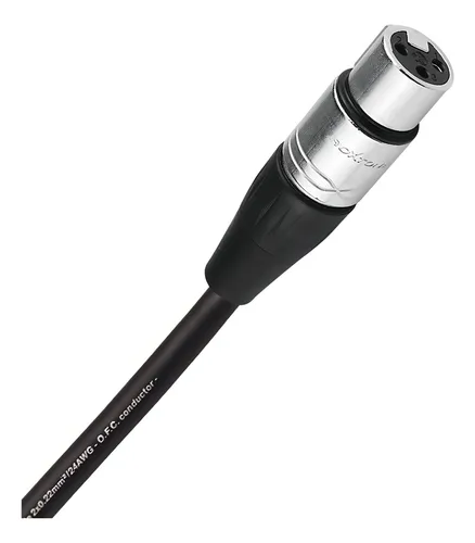 CABLE PARA MICROFONO 2M XLR CANON MACHO – HEMBRAroxtone